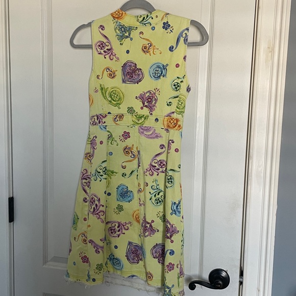 Versace Jeans Collection Yellow Floral Dress - Picture 8 of 8